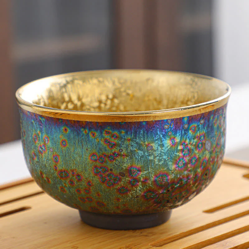 Colorful Ceramic Chinese Tea Cup 135ml Handcrafted Artistry - Image 13