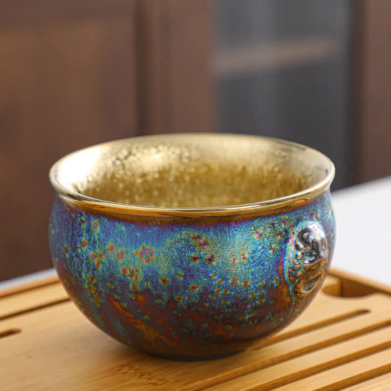 Colorful Ceramic Chinese Tea Cup 135ml Handcrafted Artistry - Image 18