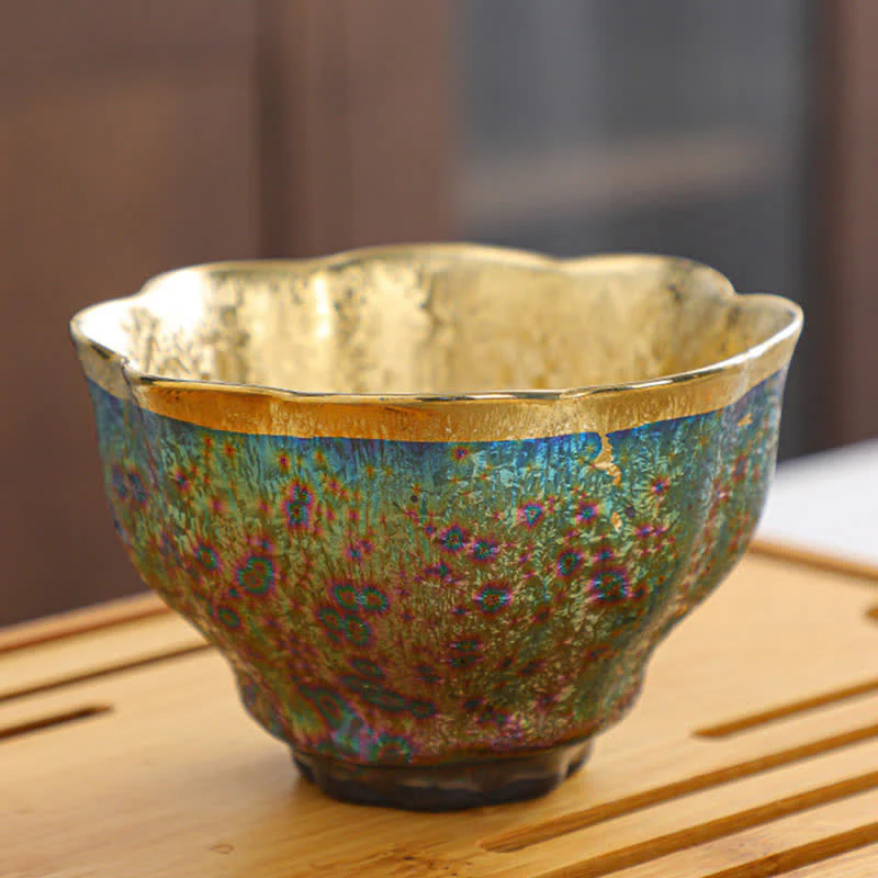 Colorful Ceramic Chinese Tea Cup 135ml Handcrafted Artistry - Image 19