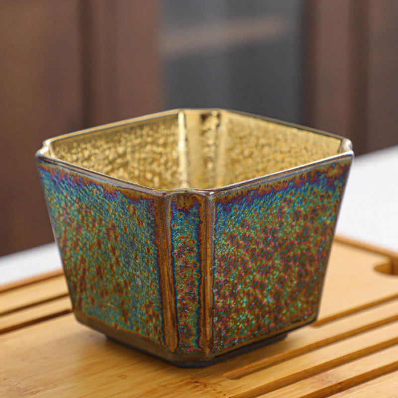 Colorful Ceramic Chinese Tea Cup 135ml Handcrafted Artistry - Image 24