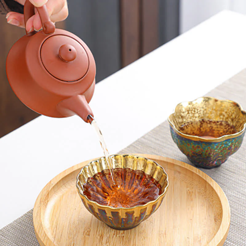 Colorful Ceramic Chinese Tea Cup 135ml Handcrafted Artistry - Image 3