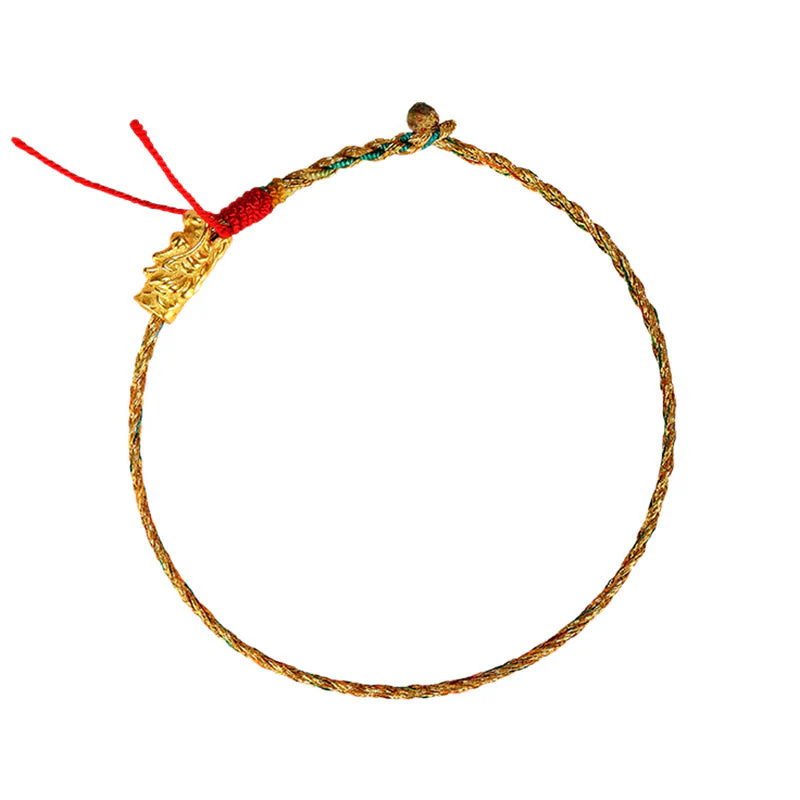 Handmade Colorful Braided Dragon Success Bracelet 14cm - 19cm - Image 14