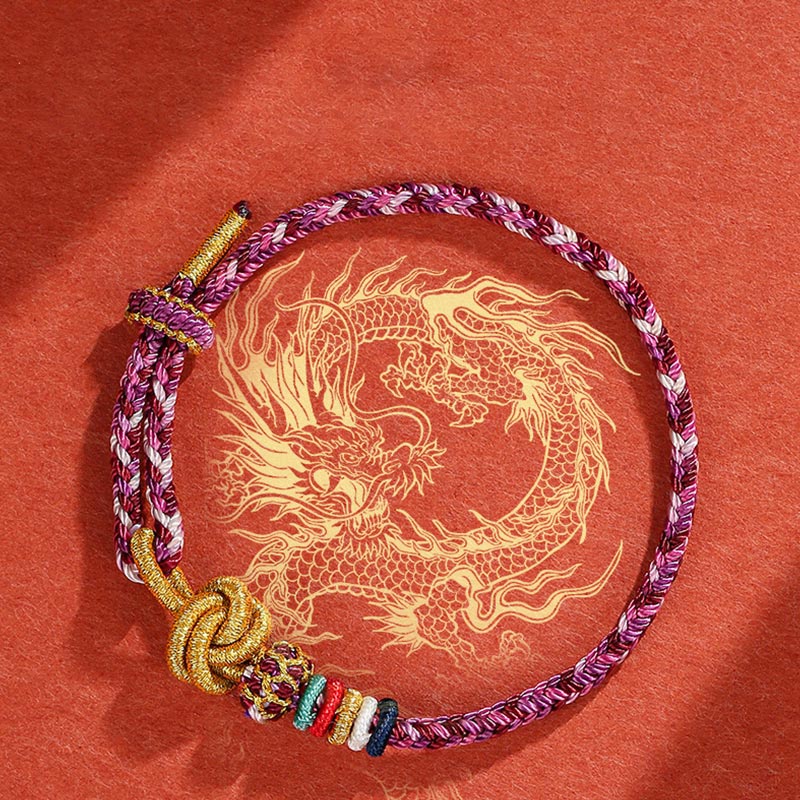 Colorful Dunhuang Protection Rope Bracelet for Spiritual Balance - Image 5