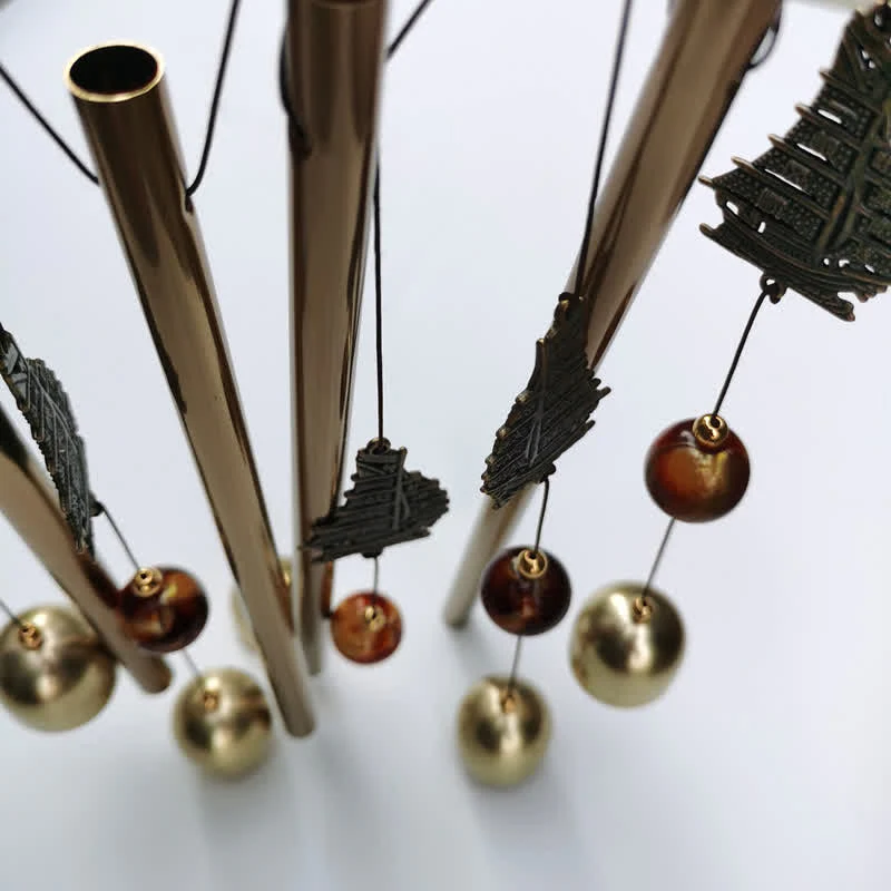 Copper Dream Catcher Wall Hanging | Elephant Chimes for Healing - Image 7