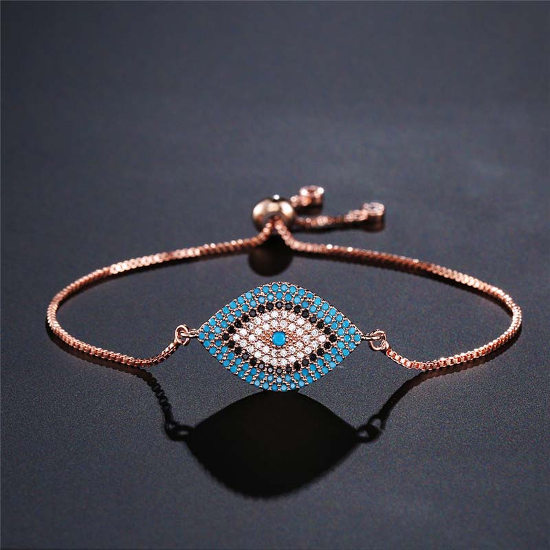 Copper Evil Eye Protection Bracelet | Adjustable Healing - Image 10