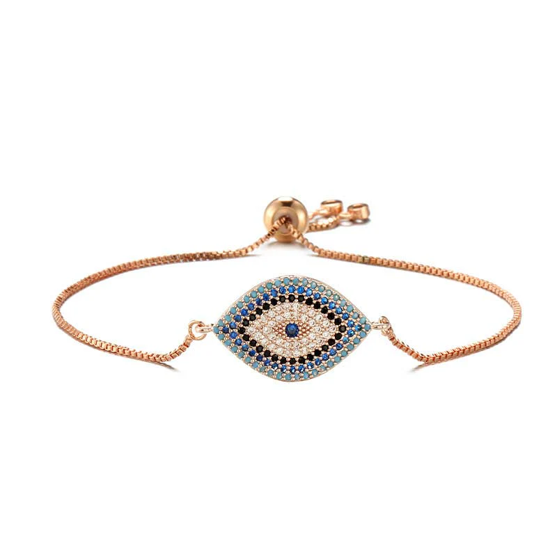 Copper Evil Eye Protection Bracelet | Adjustable Healing - Image 11