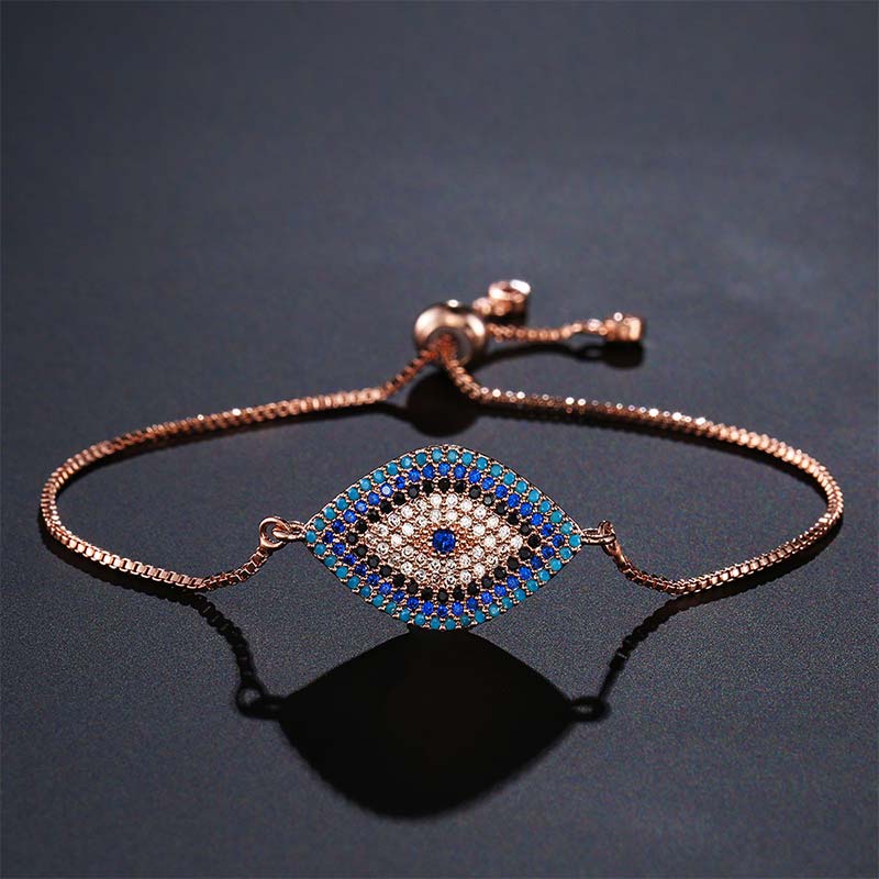 Copper Evil Eye Protection Bracelet | Adjustable Healing - Image 12