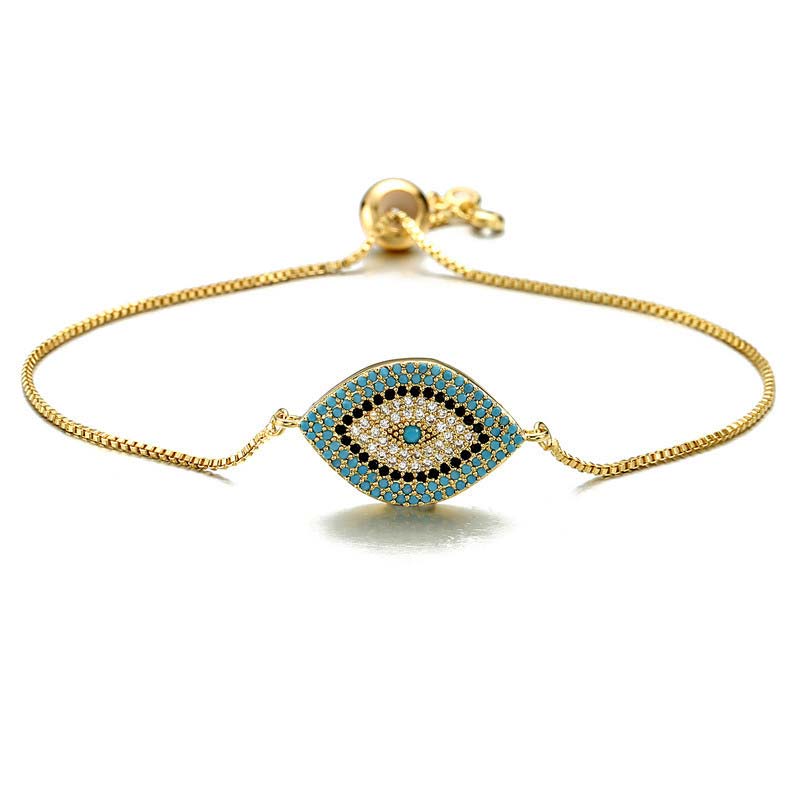 Copper Evil Eye Protection Bracelet | Adjustable Healing - Image 5