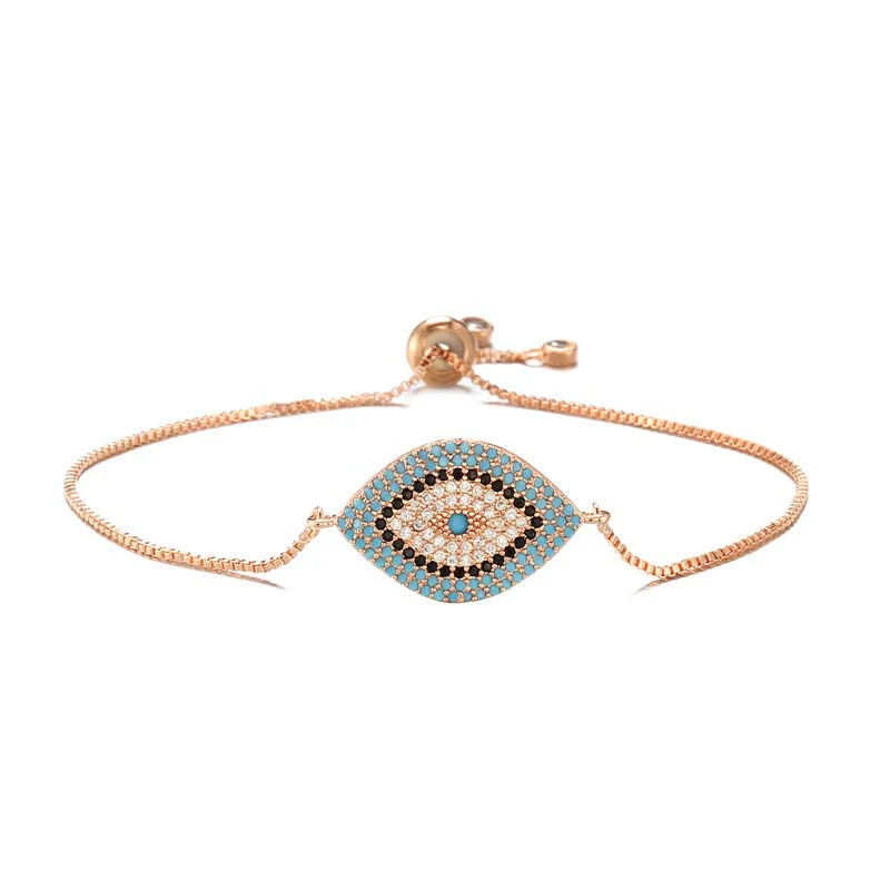 Copper Evil Eye Protection Bracelet | Adjustable Healing - Image 9