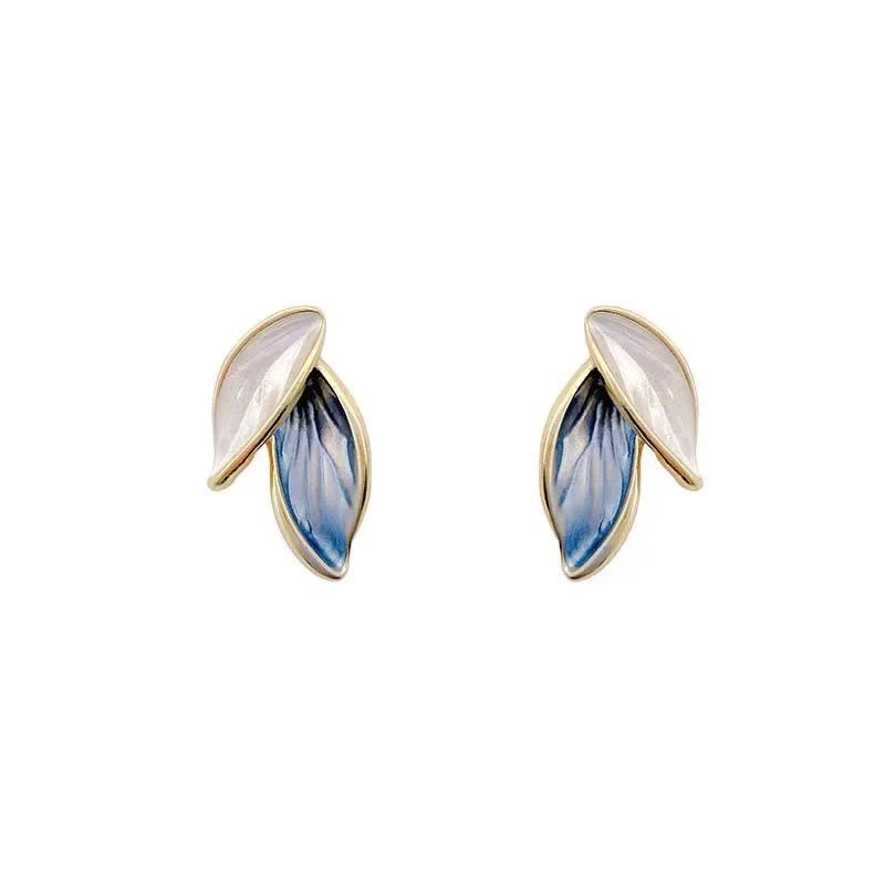 Copper Leaf Design Spiritual Earrings for Luck and Healing - Image 7