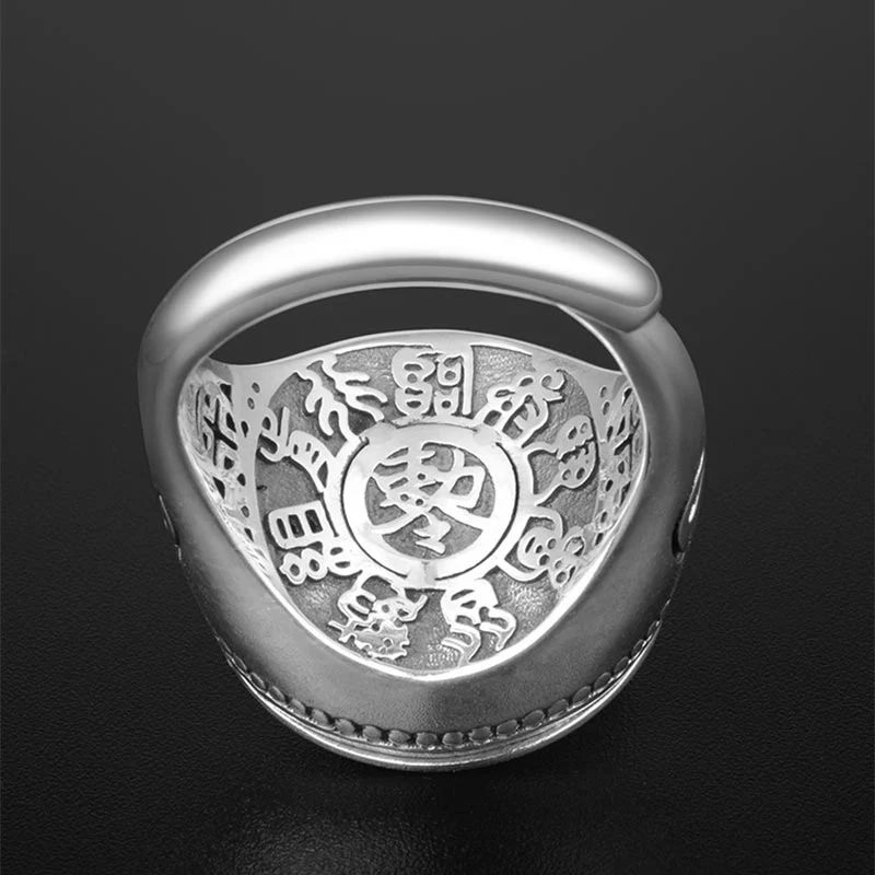 Copper Yin Yang Balance Ring 14.5mm Unisex Healing - Image 8