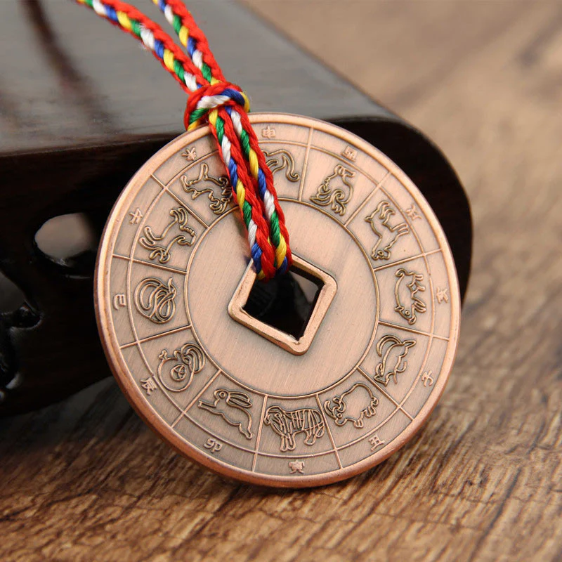 Copper Yin Yang Pendant for Balance and Protection 3.5cm - Image 8