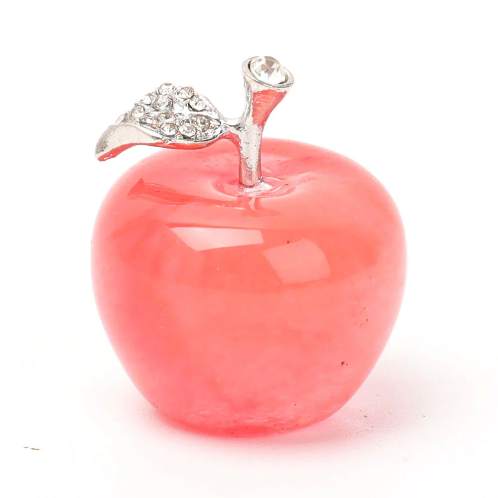 Polished Crystal Apple Decoration 1.35inch - Image 16