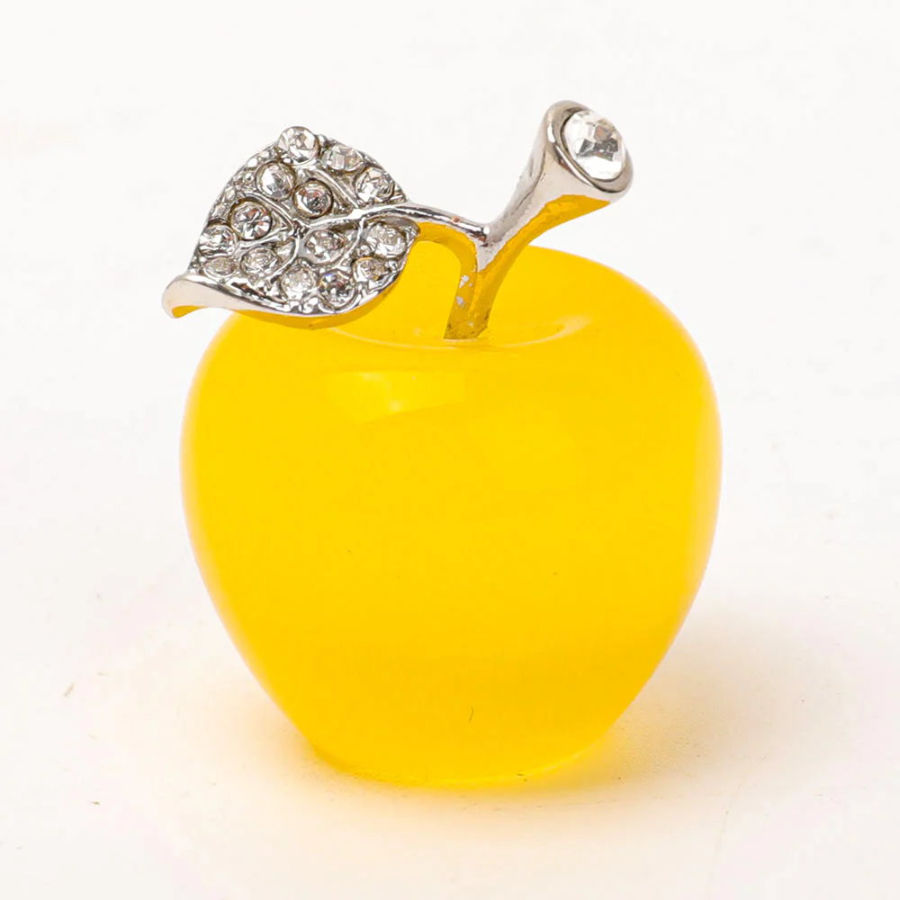 Polished Crystal Apple Decoration 1.35inch - Image 25