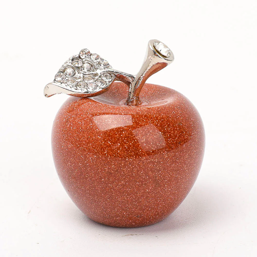 Polished Crystal Apple Decoration 1.35inch - Image 27