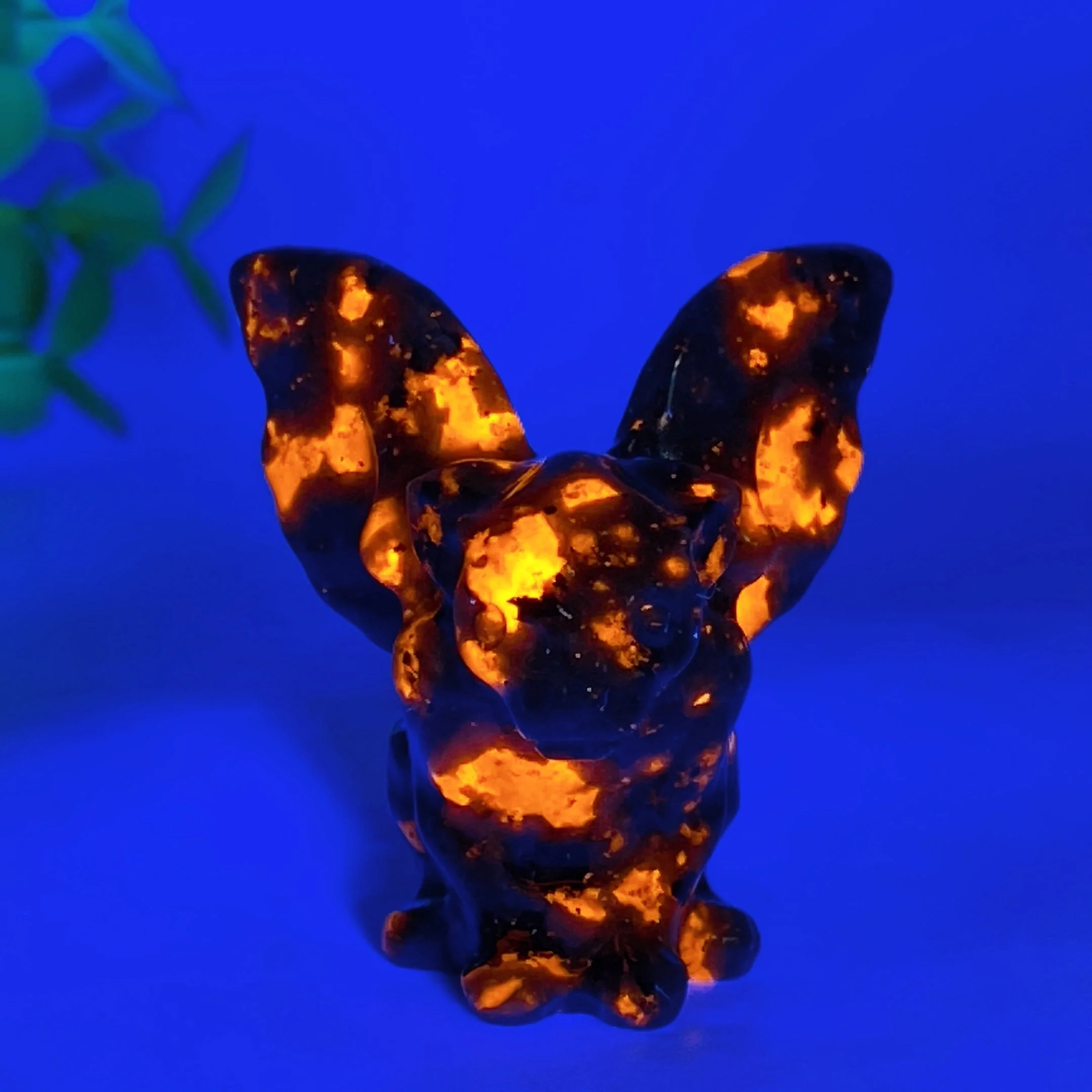 1.7-inch Crystal Gargoyle Carving Figurine Healing Statue - Image 6