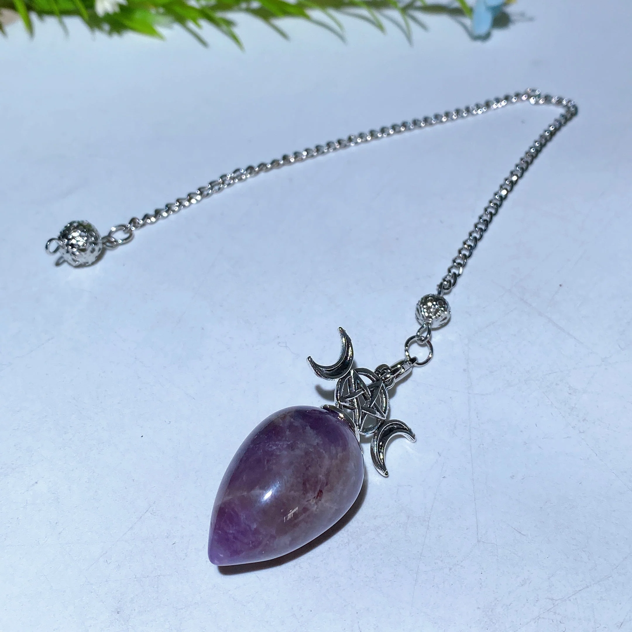 25cm Crystal Healing Pendulum for Energy & Chakra Balance - Image 8