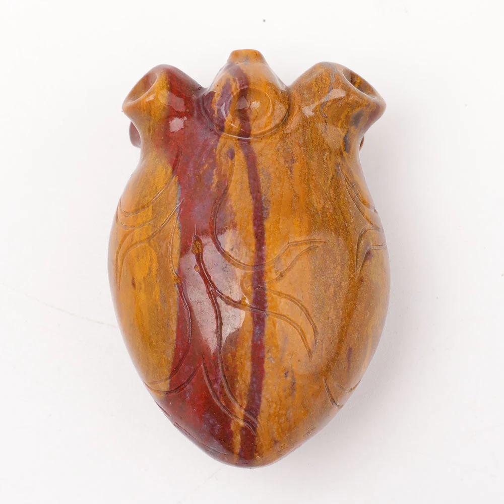 Crystal Heart Carvings - 1.9 Inch Healing Stones - Image 12