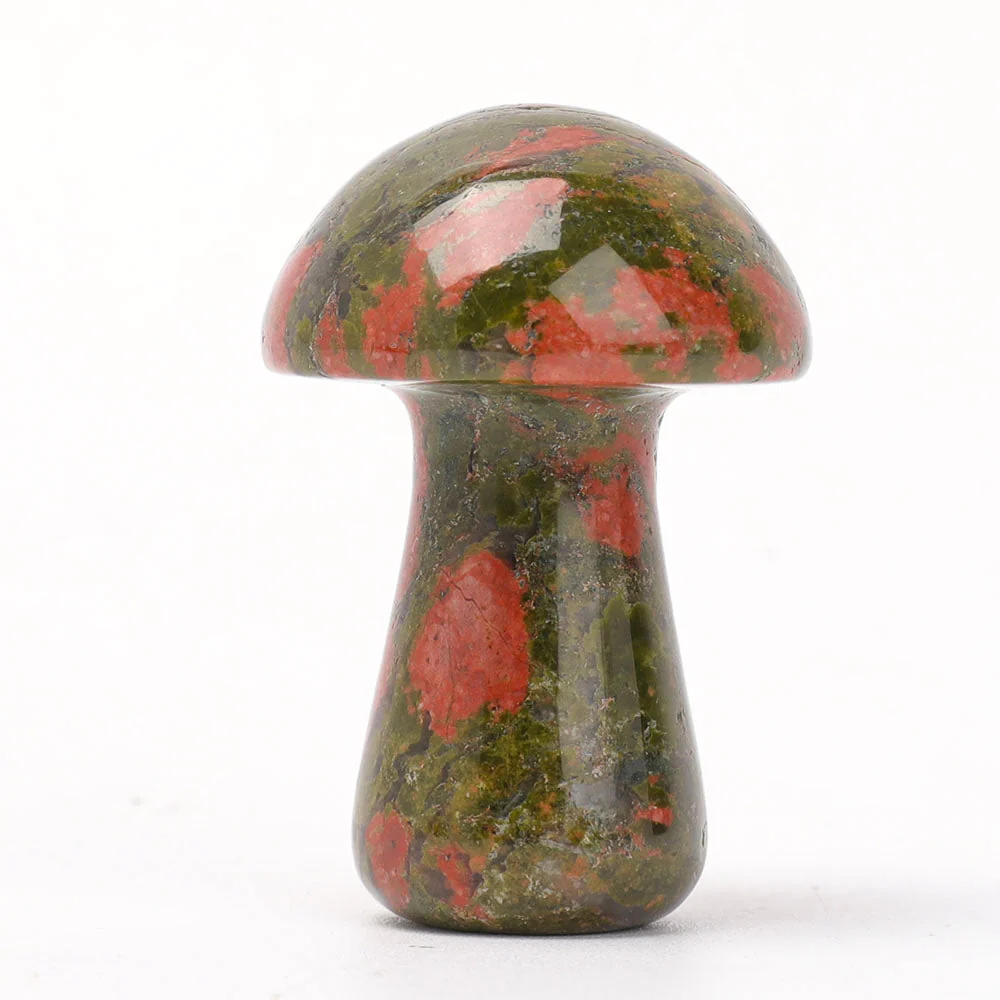2-Inch Crystal Mushroom Carvings for Healing and Decor - Image 10