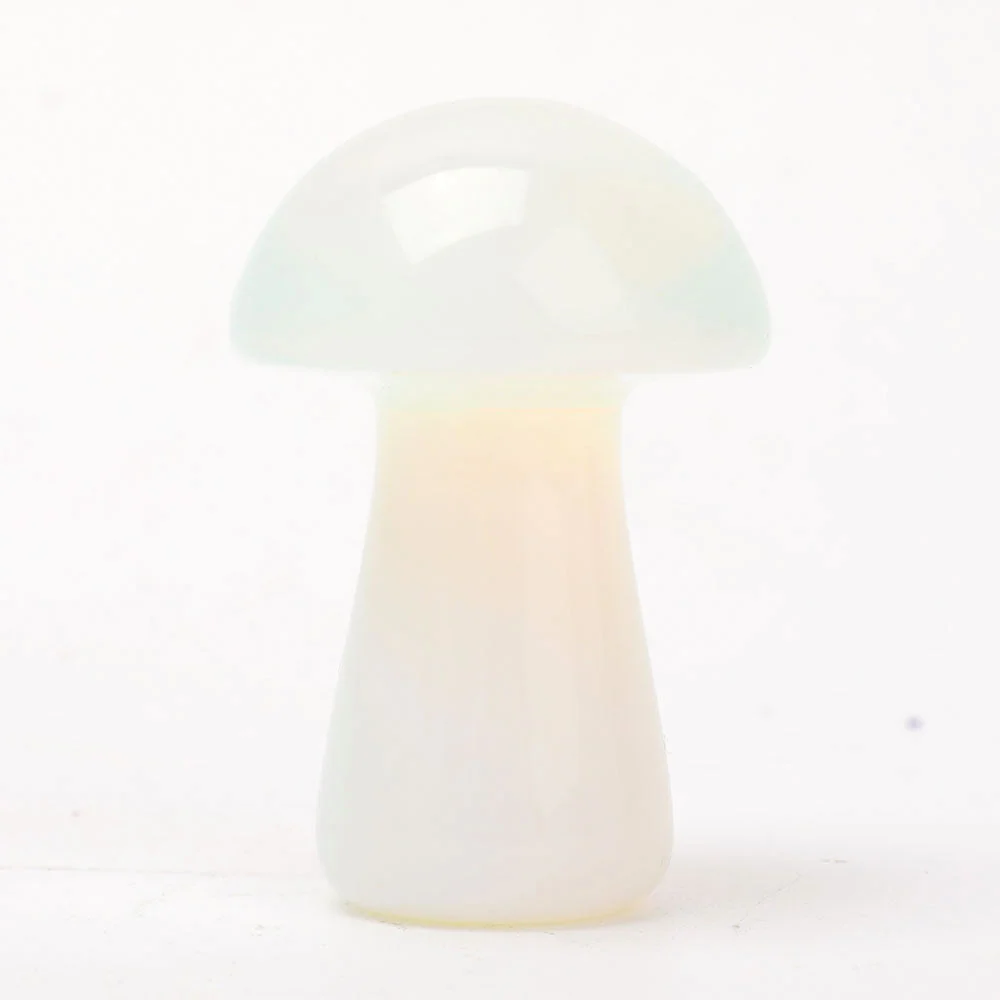 2-Inch Crystal Mushroom Carvings for Healing and Decor - Image 11