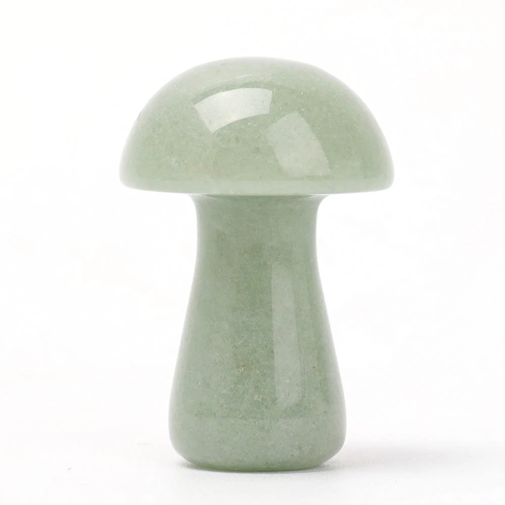 2-Inch Crystal Mushroom Carvings for Healing and Decor - Image 6