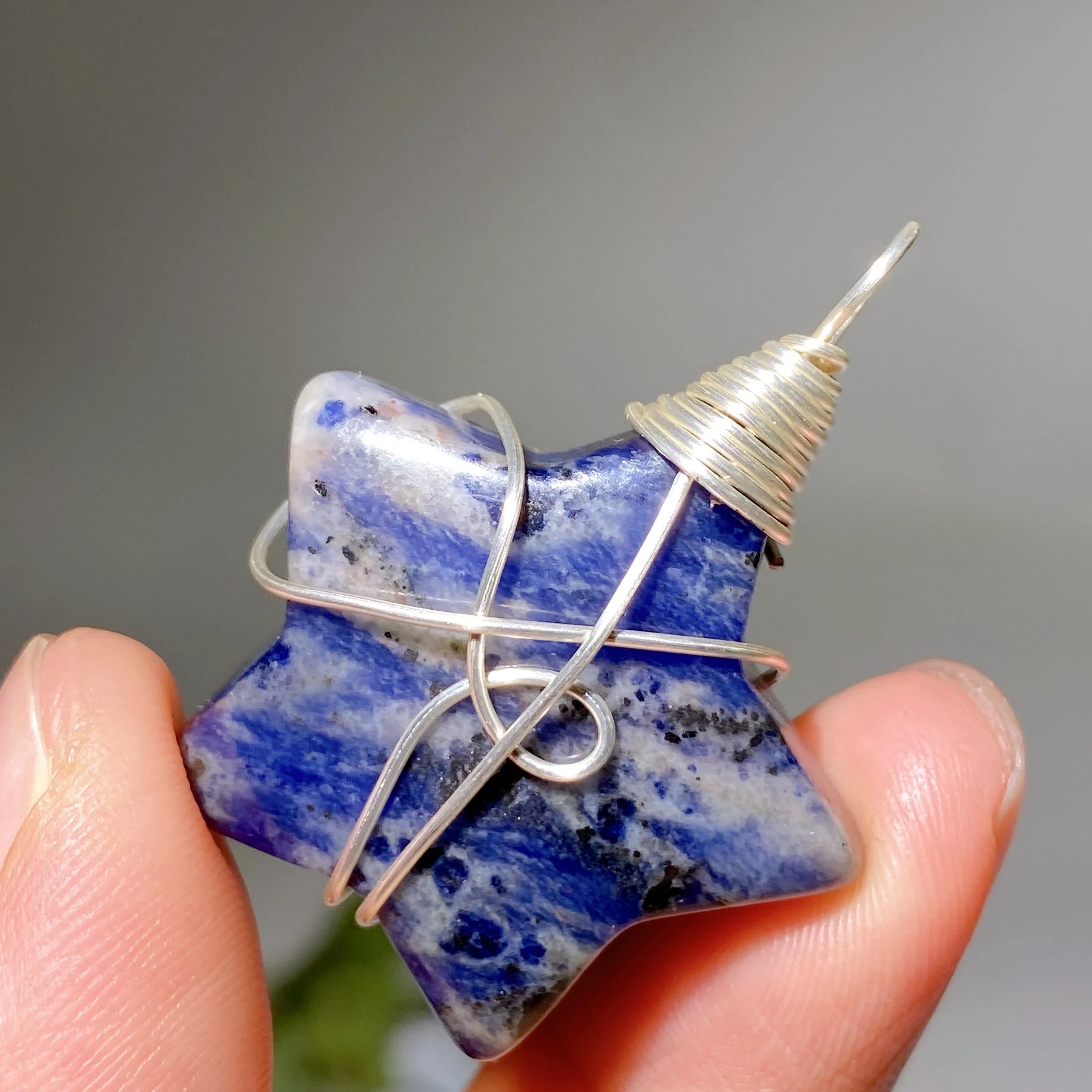 Crystal Star Pendant with Black Cord Necklace - Image 15
