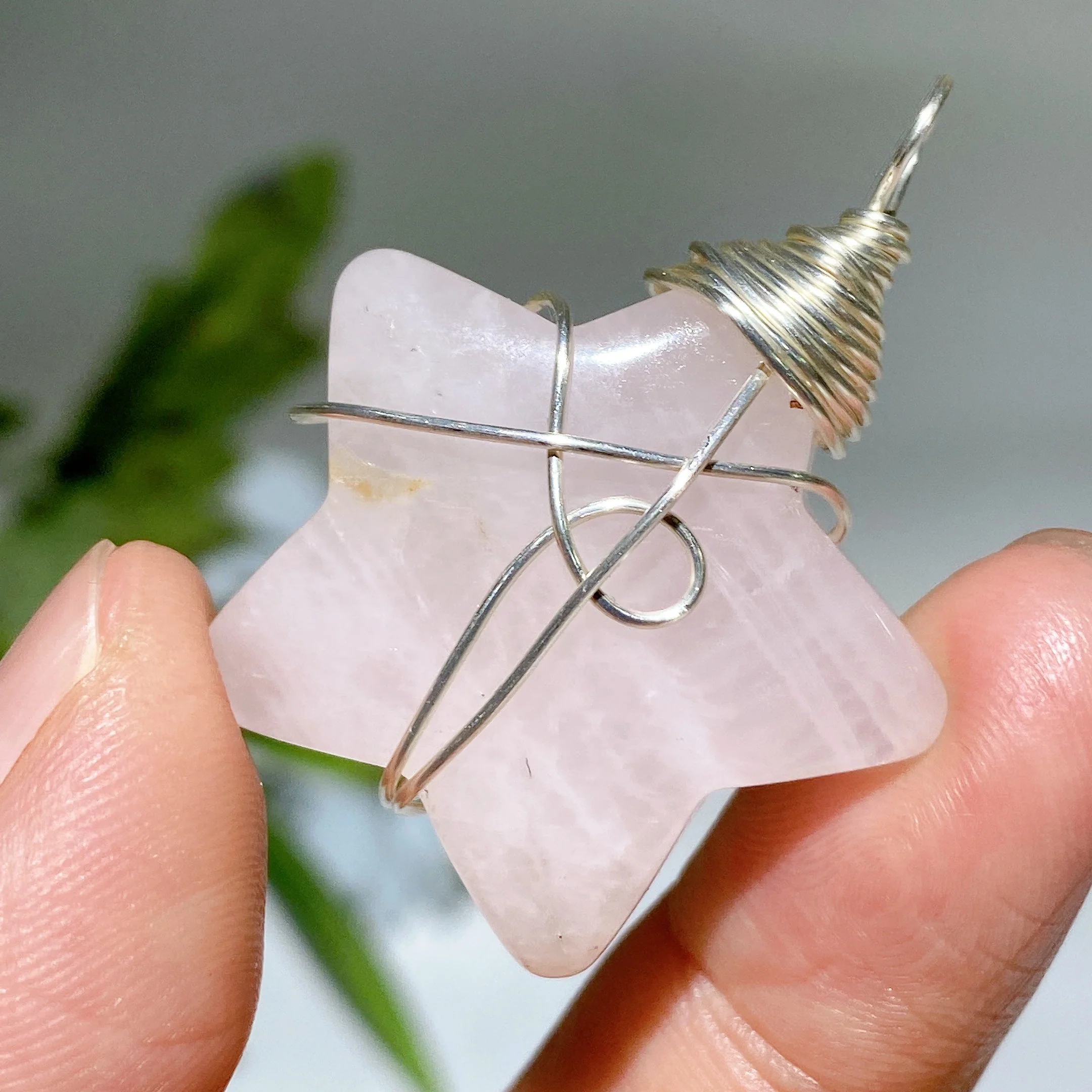 Crystal Star Pendant with Black Cord Necklace - Image 16