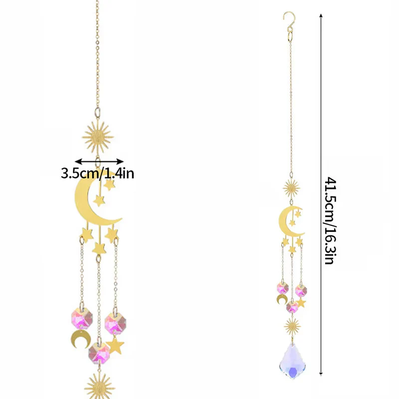 Crystal Wind Chimes: Colorful Hanging Ornaments - Image 11