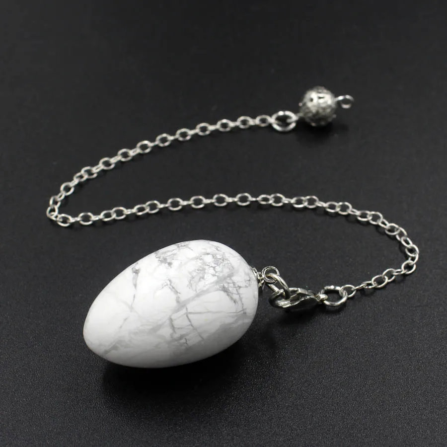 Crystal Egg Pendulum: Rose Quartz & More - Image 13