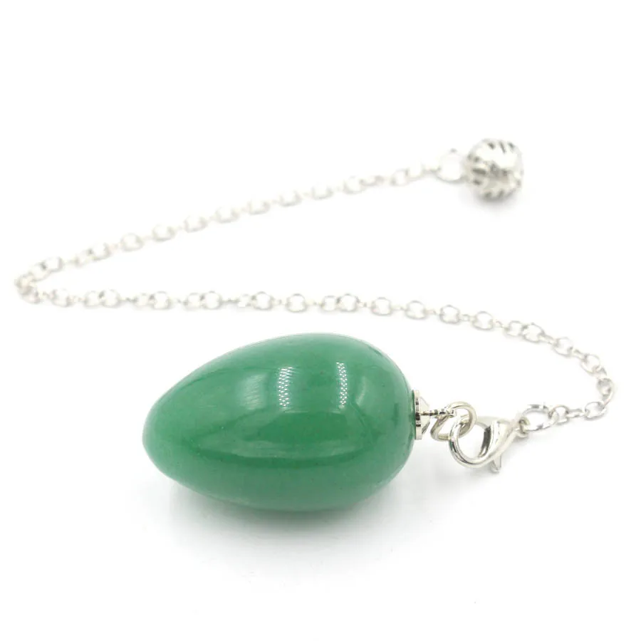 Crystal Egg Pendulum: Rose Quartz & More - Image 2