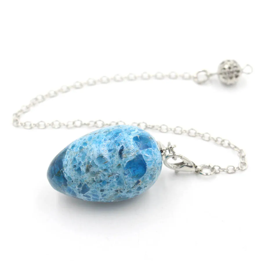 Crystal Egg Pendulum: Rose Quartz & More - Image 3