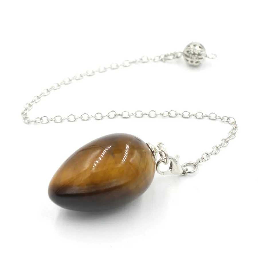 Crystal Egg Pendulum: Rose Quartz & More - Image 8