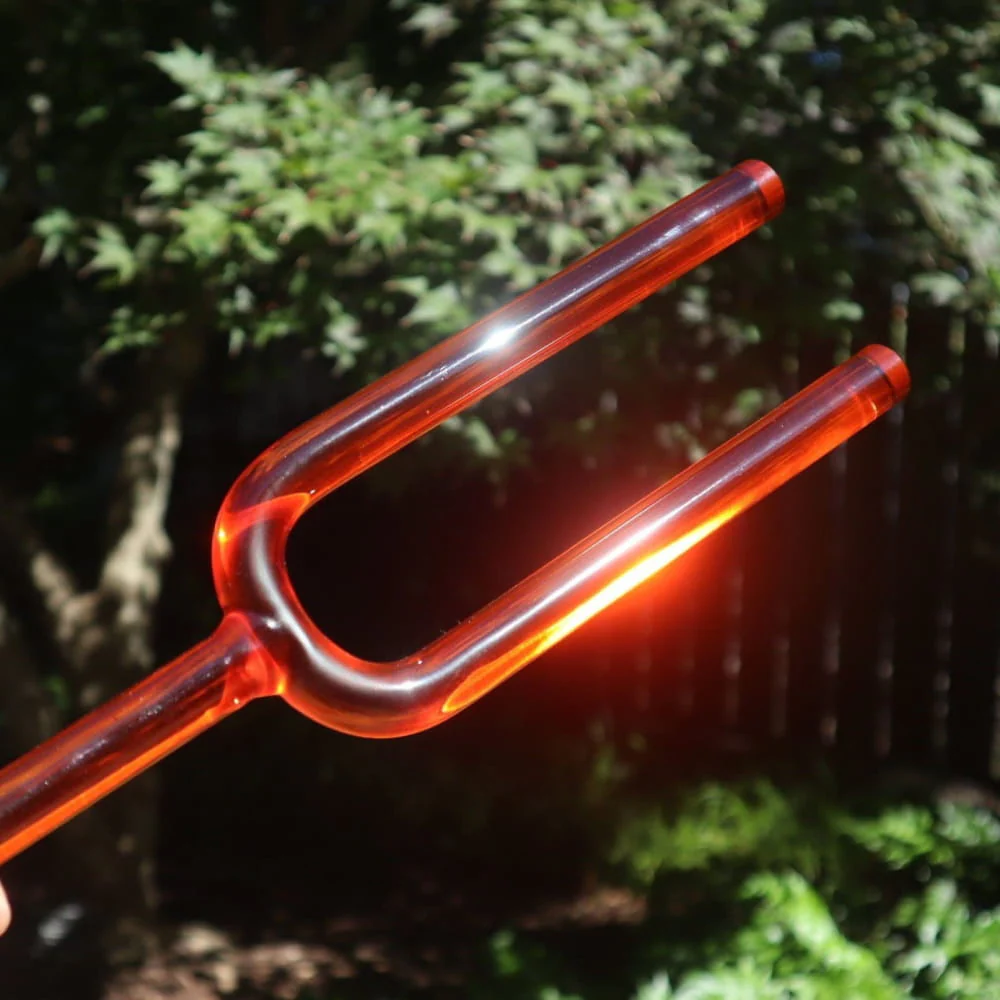 D4 Note Crystal Tuning Fork - Sacral Chakra - Image 2
