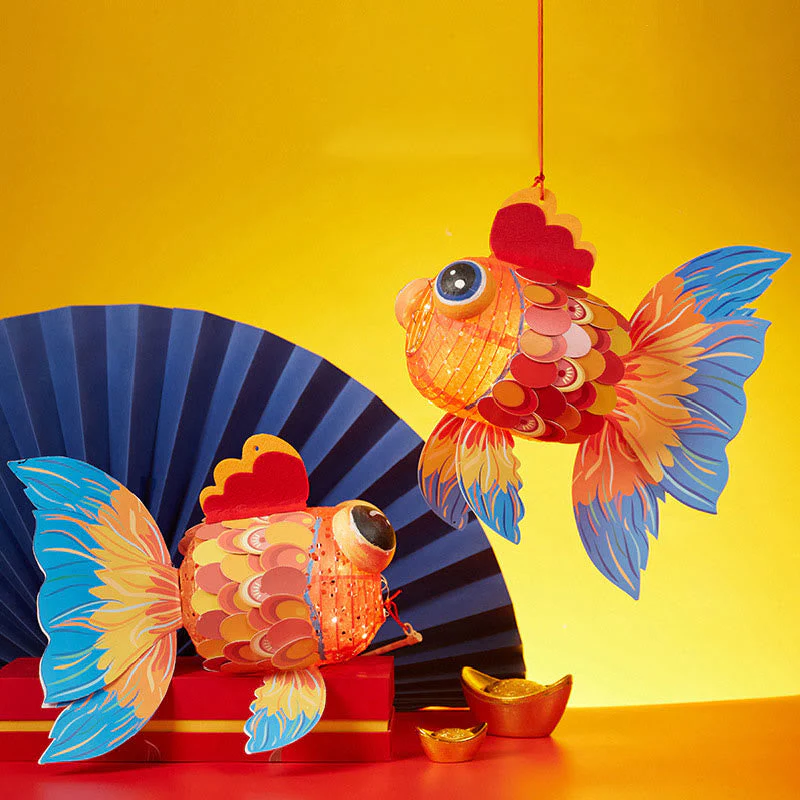 DIY Good Luck Koi Fish Paper Lantern | Zen Decor - Image 13