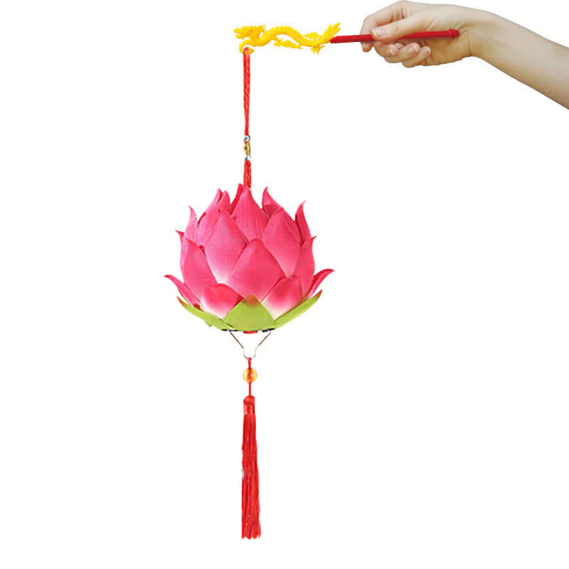 DIY Lotus Flower Dragon Lantern | Spiritual Home Accent - Image 11