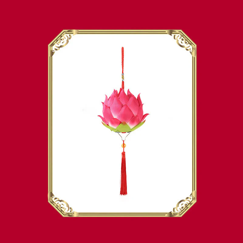 DIY Lotus Flower Dragon Lantern | Spiritual Home Accent - Image 16