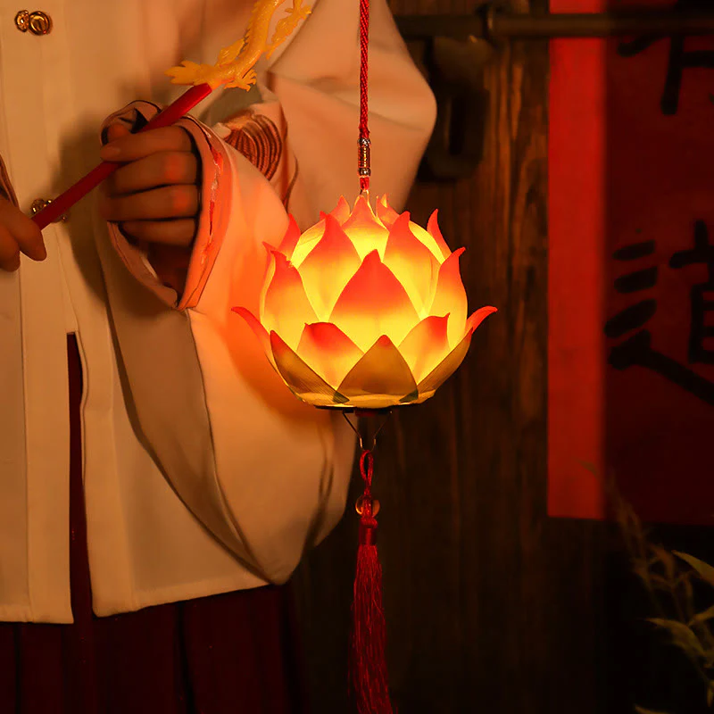 DIY Lotus Flower Dragon Lantern | Spiritual Home Accent - Image 19