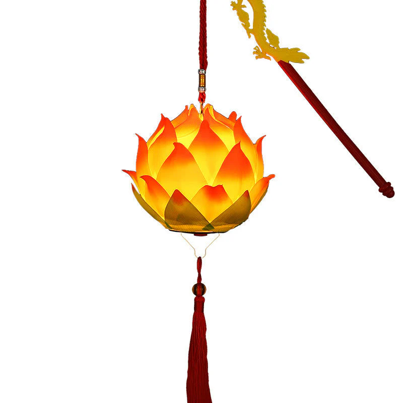 DIY Lotus Flower Dragon Lantern | Spiritual Home Accent - Image 21