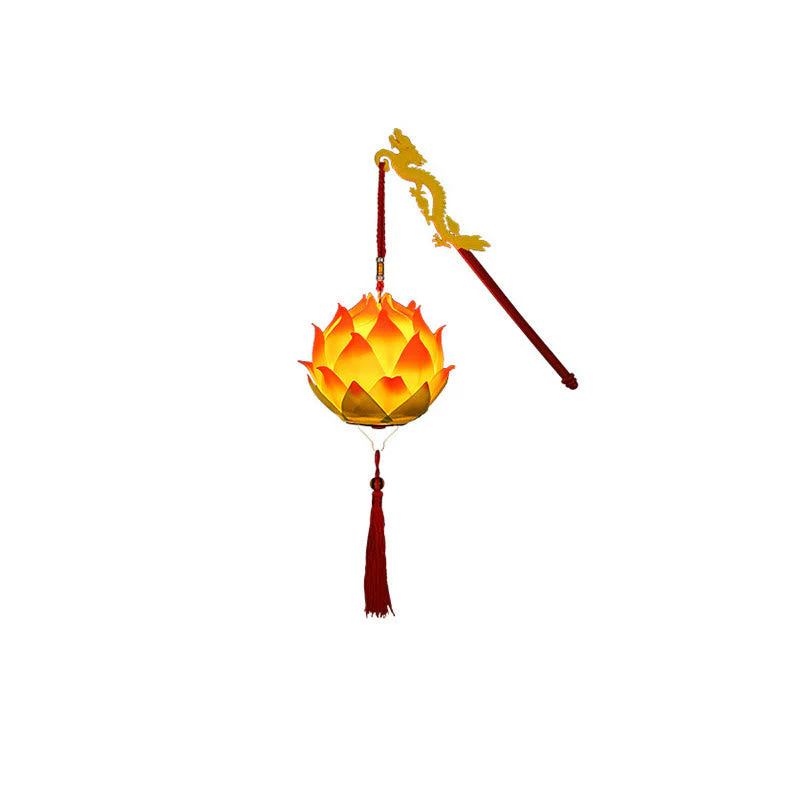 DIY Lotus Flower Dragon Lantern | Spiritual Home Accent - Image 22