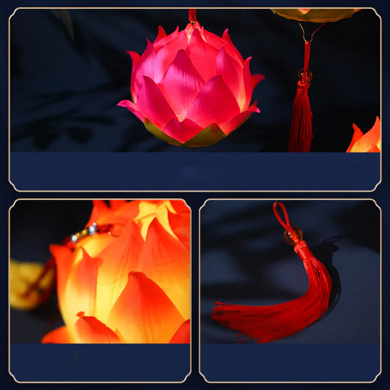 DIY Lotus Flower Dragon Lantern | Spiritual Home Accent - Image 5