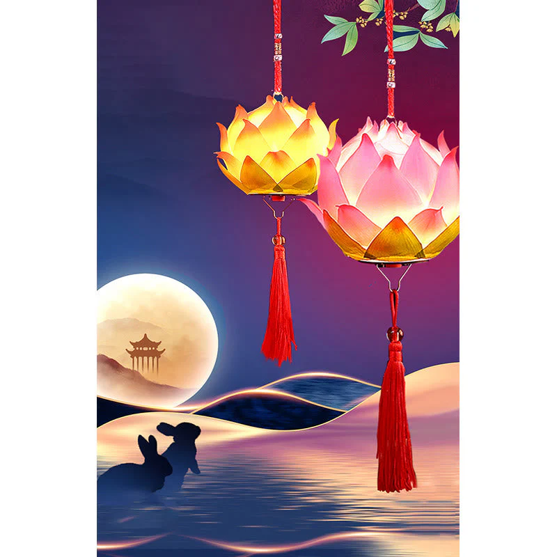 DIY Lotus Flower Dragon Lantern | Spiritual Home Accent - Image 8