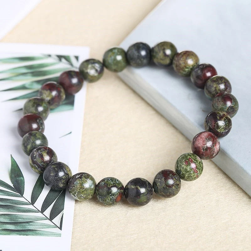Dragon Bloodstone Bracelet for Strength and Vitality - Image 3