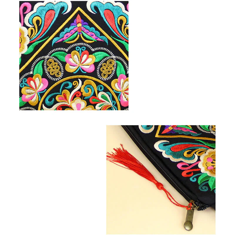 Dragon Butterfly Spiritual Cosmos Flower Wallet 14x25cm - Image 15