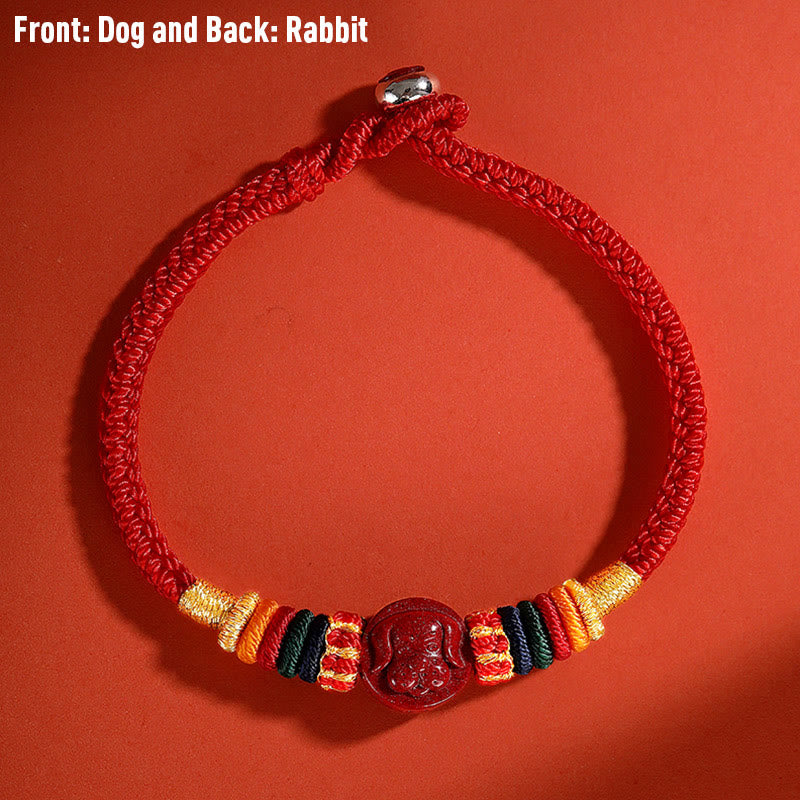 Dragon Cinnabar Bracelet 16cm | Chinese Zodiac Protection - Image 23