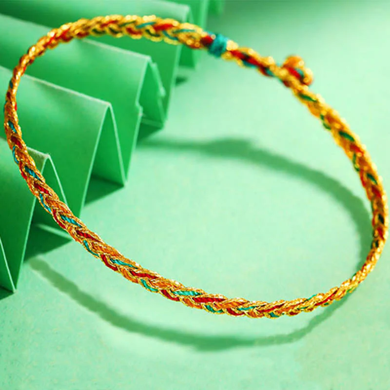 Dragon Scale Braid String Bracelet | Protection & Strength - Image 5