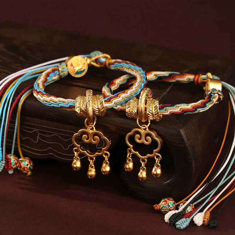 Dunhuang Color Reincarnation Knot Spiritual Bracelet - Image 10