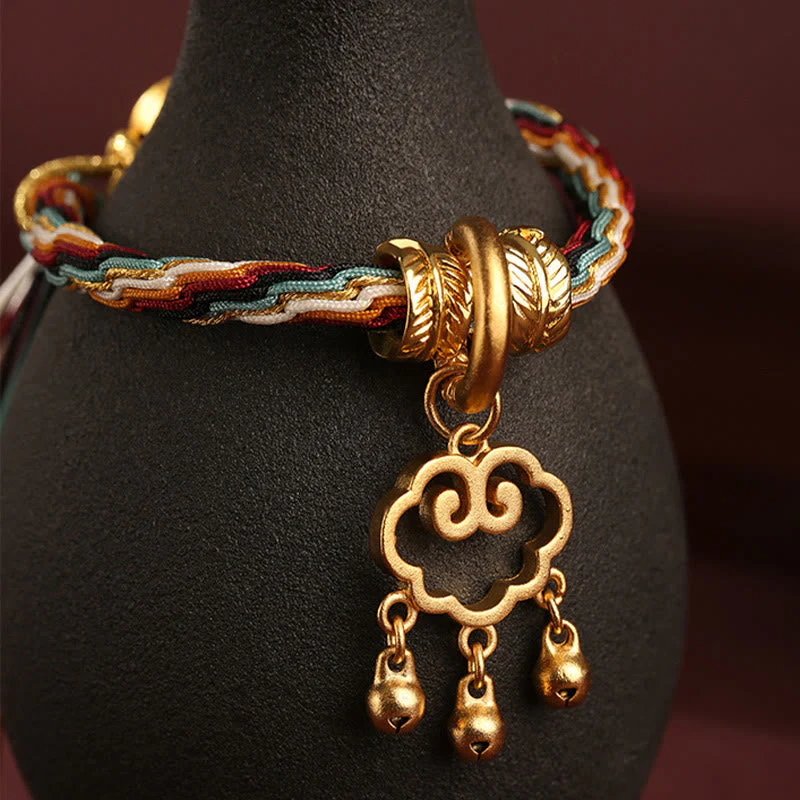 Dunhuang Color Reincarnation Knot Spiritual Bracelet - Image 4