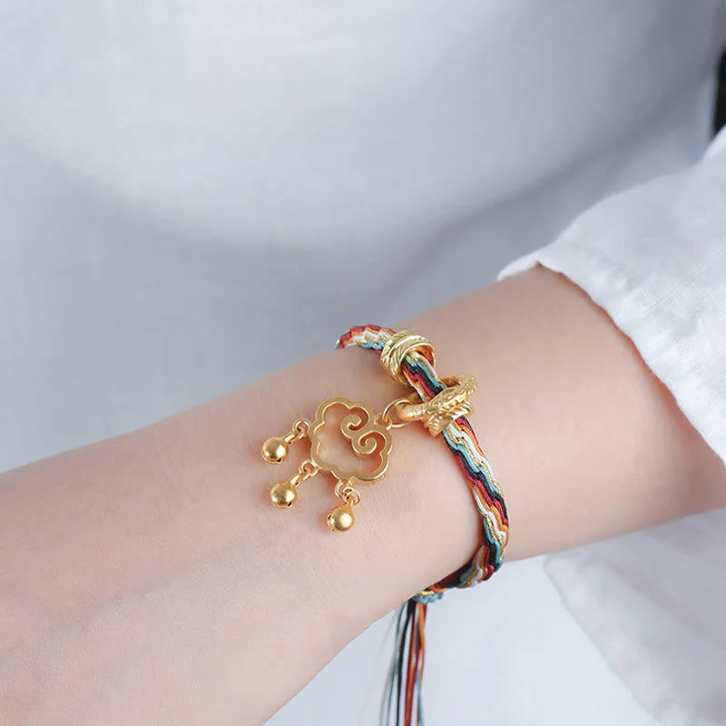Dunhuang Color Reincarnation Knot Spiritual Bracelet - Image 5