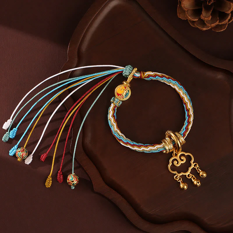Dunhuang Color Reincarnation Knot Spiritual Bracelet - Image 9