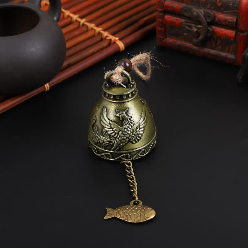 Feng Shui Zinc Alloy Hanging Chime Bell for Zen Decor - Image 10
